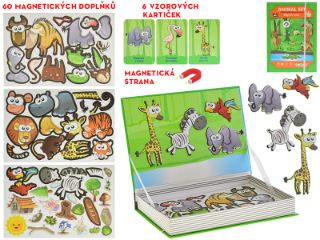 Obrázek z Magnetická kniha Zvířátka   